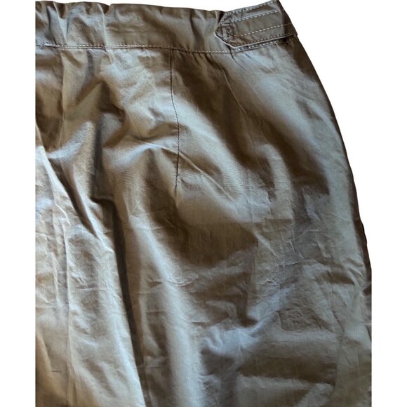 Urban Social Olive Green Cargo Parachute Skirt Size Large New With Tags - Picture 9 of 10